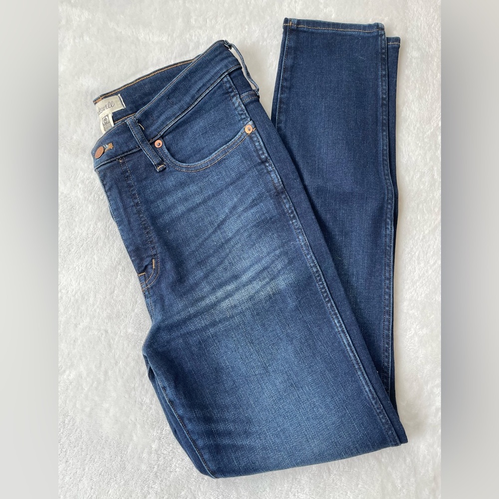 NWOT madewell 10” skinny jeans dark wash